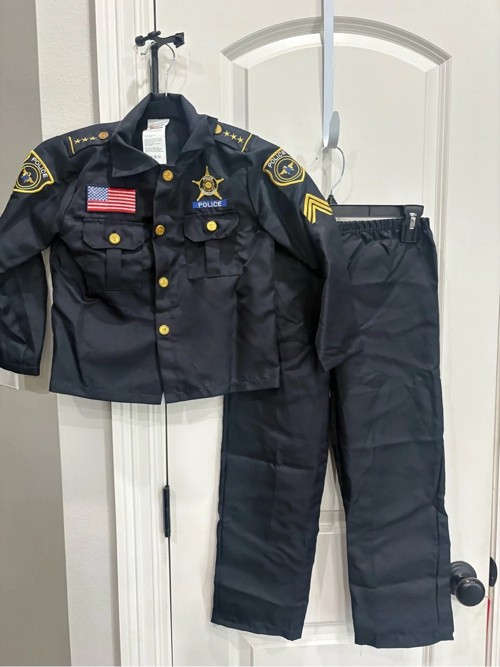 Spooktacular Creations Police costume Youth Small 5-7 With accessories GUC